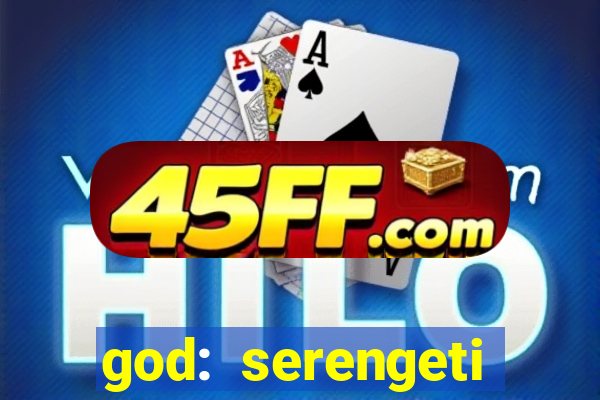 god: serengeti filme completo dublado